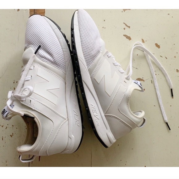 New Balance : white 247 Rev Lite sneakers - Picture 1 of 14